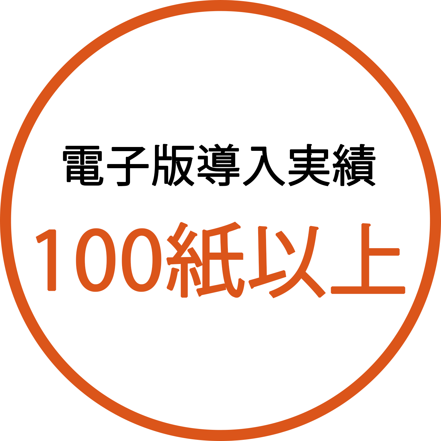 電子版導入実績100紙以上
